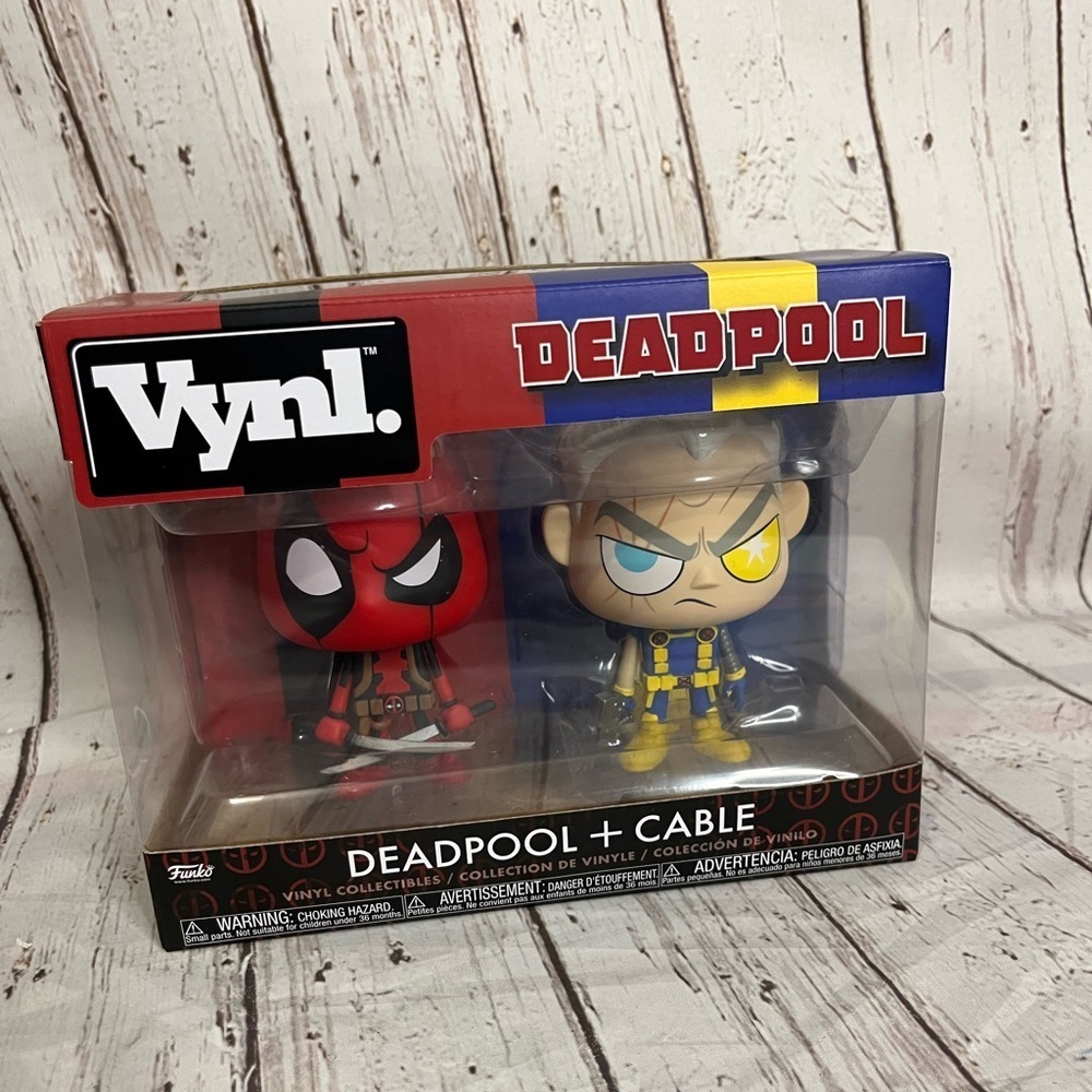 Deadpool And Cable Funko Vynl Collectibles Figures